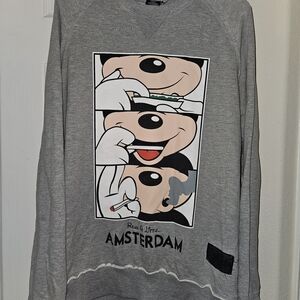 Disney × Mickey Mouse × VintageVintage Amsterdam Mickey Mouse Sweatshirt